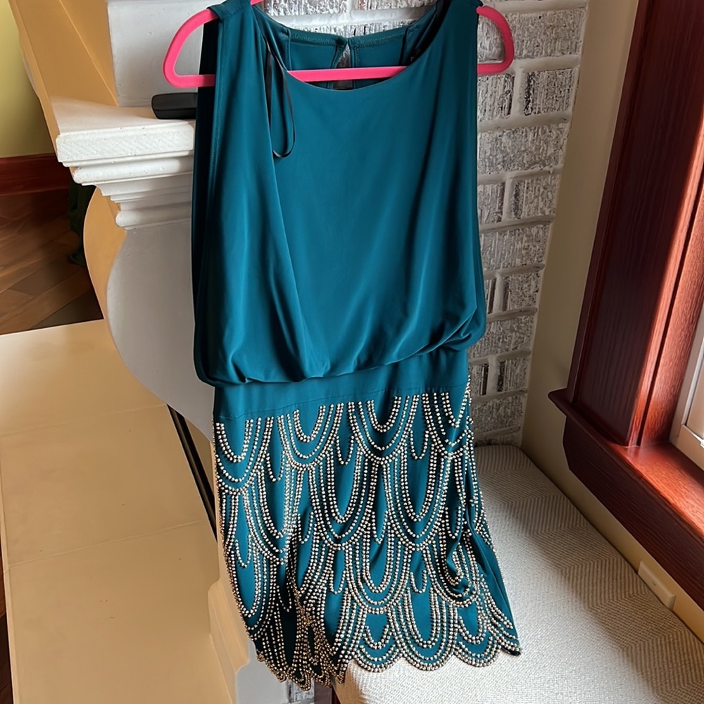 Beautiful teal dress size for